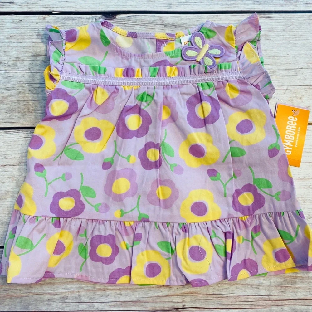 📌🆕 Gymboree • Pocketful Of Posies • Floral Top